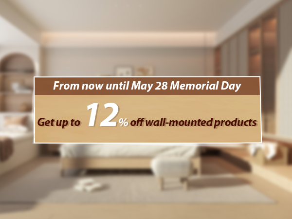 Wall-Mounted(39"-63"W)