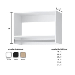 YChoiceMe Reach-In Tall Wall Mount Closet