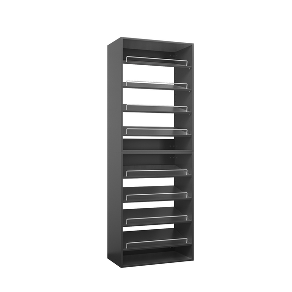 YChoiceMe White Open Storage Cabinet