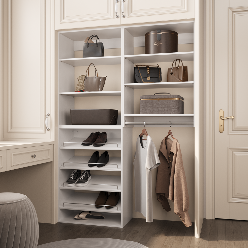 YChoiceMe Closet Kit With Hanging Rail