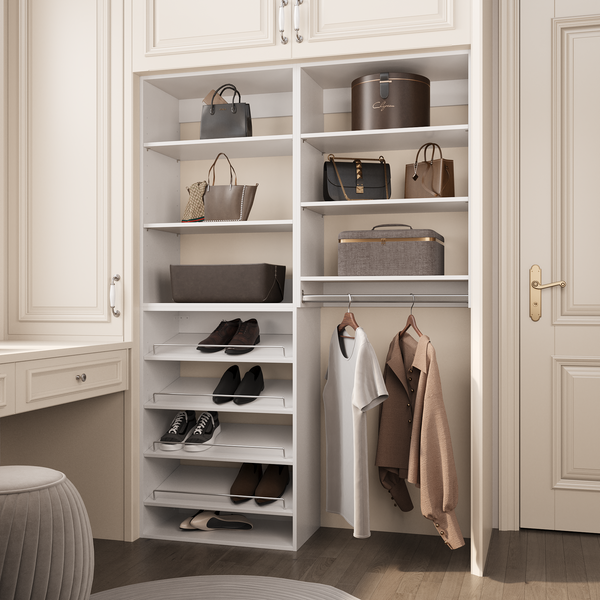 YChoiceMe Closet Kit With Hanging Rail