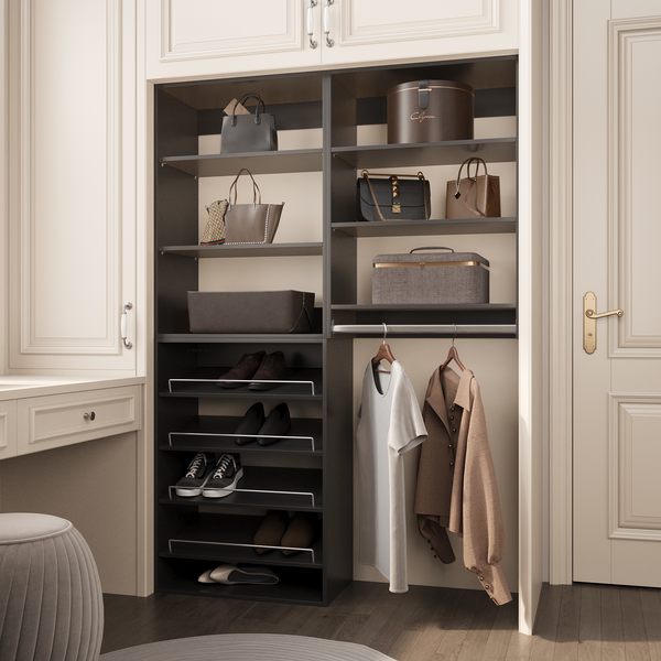 YChoiceMe Closet Kit With Hanging Rail
