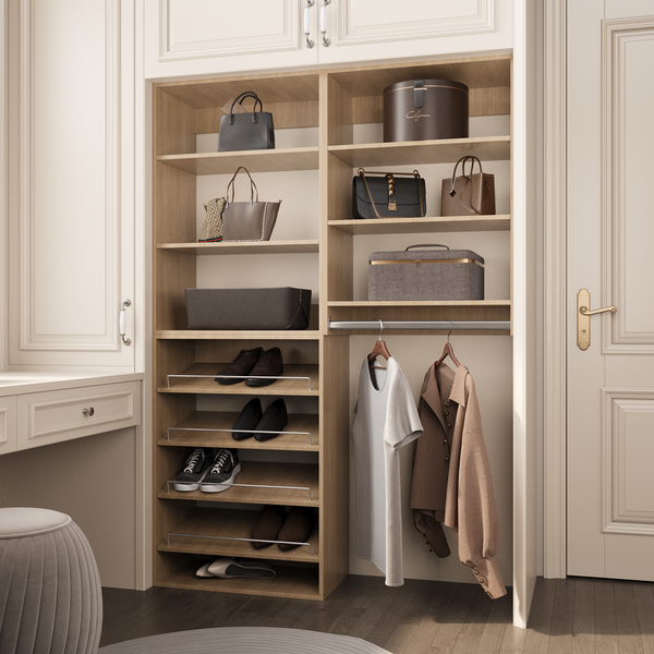 YChoiceMe Closet Kit With Hanging Rail