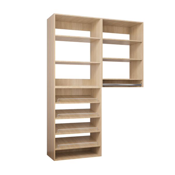 YChoiceMe Closet Kit With Hanging Rail