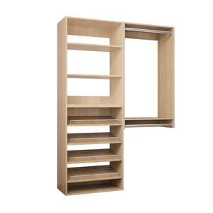 Modular Wardrobe System With Shoe Rack And Hanging