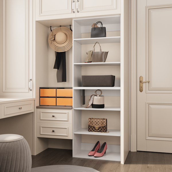 YChoiceMe 6-Layer Open Storage Cabinet