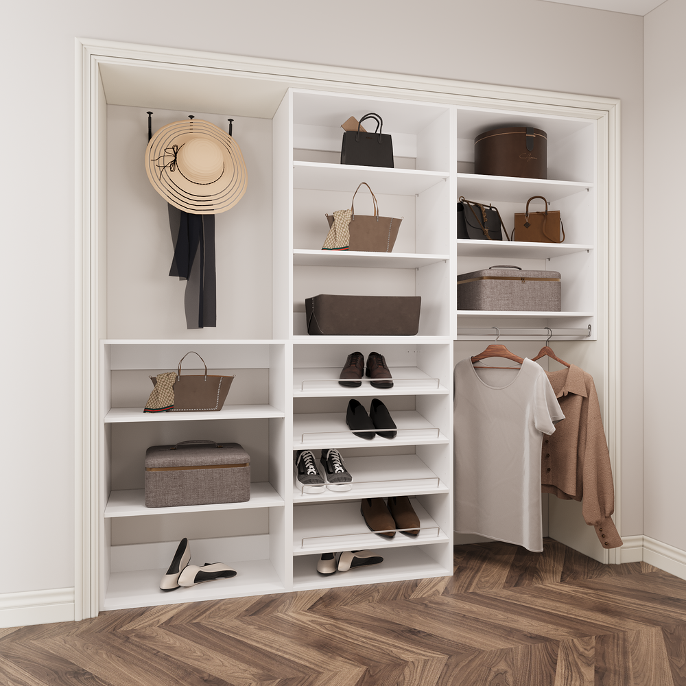 YChoiceMe Simple Style Open Wardrobe