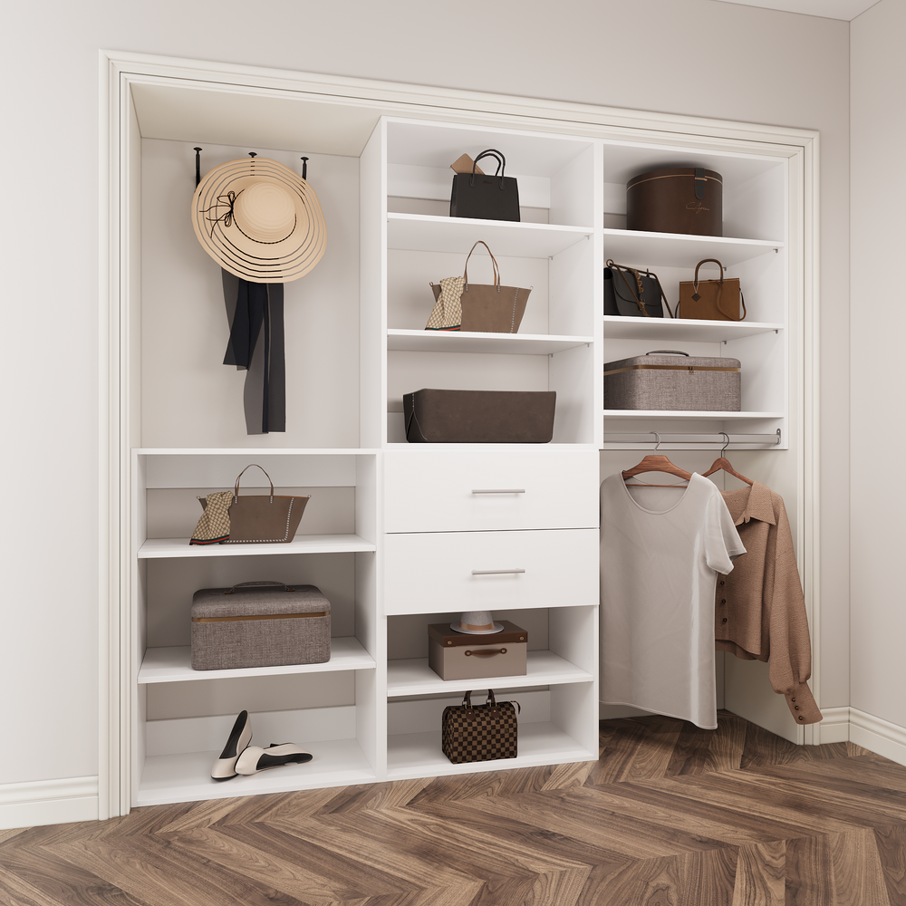 YChoiceMe Storage Cabinet With Drawers Set