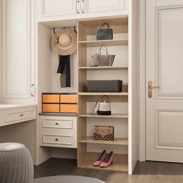 YChoiceMe 6-Layer Open Storage Cabinet