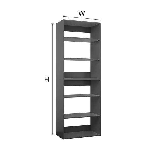 YChoiceMe 6-Layer Open Storage Cabinet