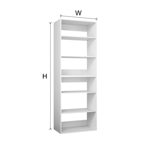 YChoiceMe 6-Layer Open Storage Cabinet