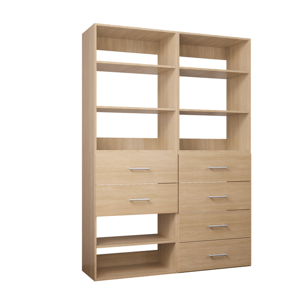 YChoiceMe White 6 Drawer Wardrobe