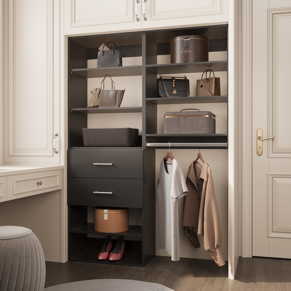 YChoiceMe 2-Piece Entry Door Wardrobe