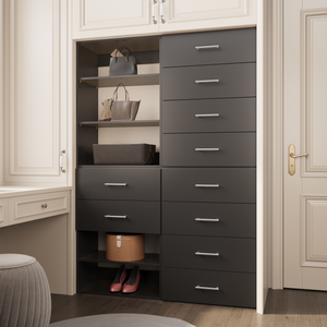 YChoiceMe 2-Piece Entry Door Wardrobe