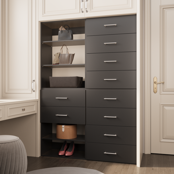 YChoiceMe 2-Piece Entry Door Wardrobe