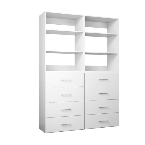 Modular Wardrobe System With 8 Drawers