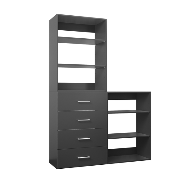 Modular Wardrobe System With 4 Drawers