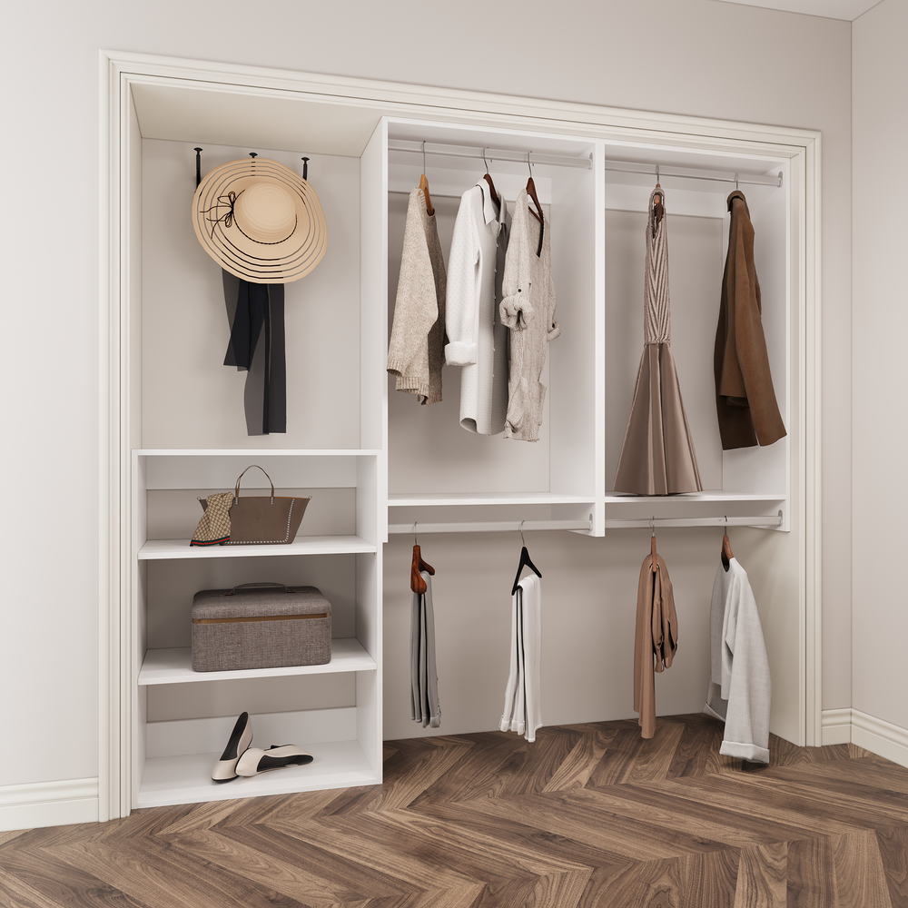 YChoiceMe EasyFit Closet Organization System