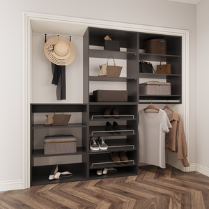 YChoiceMe Simple Style Open Wardrobe