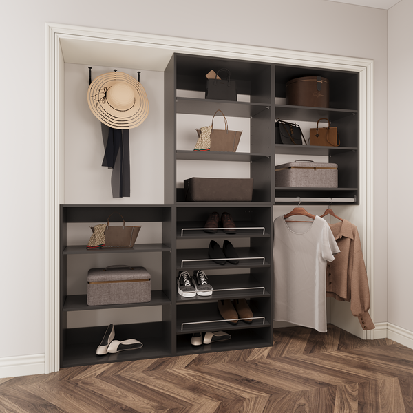 YChoiceMe Simple Style Open Wardrobe