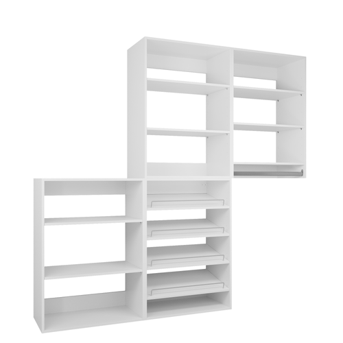 YChoiceMe Simple Style Open Wardrobe