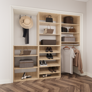 YChoiceMe Simple Style Open Wardrobe