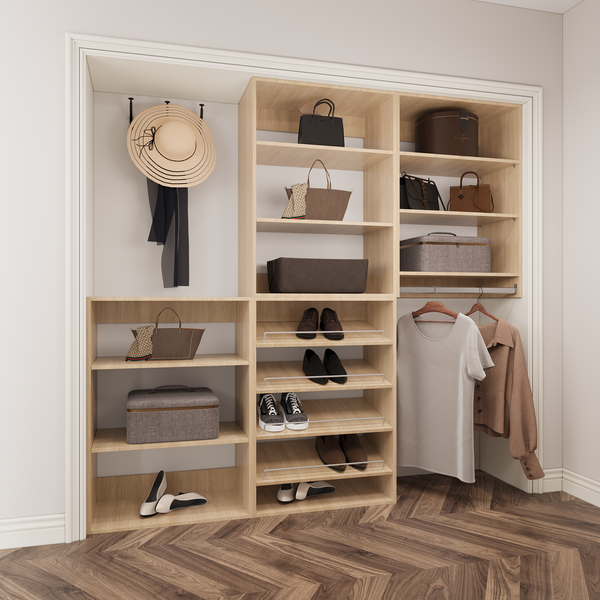 YChoiceMe Simple Style Open Wardrobe