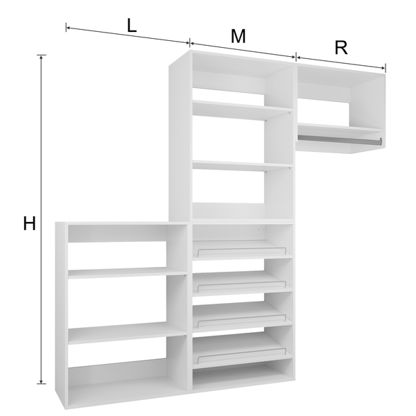 YChoiceMe Walk-In Closet System