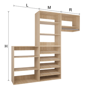 YChoiceMe Walk-In Closet System