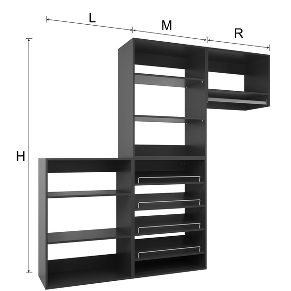 YChoiceMe Walk-In Closet System