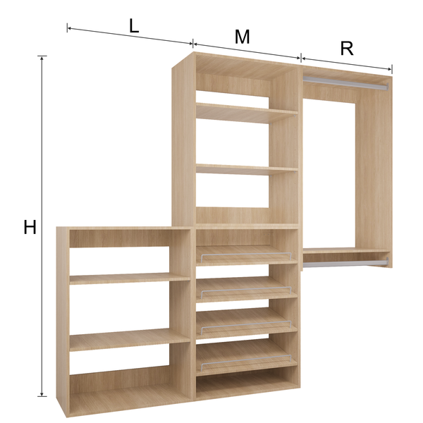 YChoiceMe Closet Organizer Kit