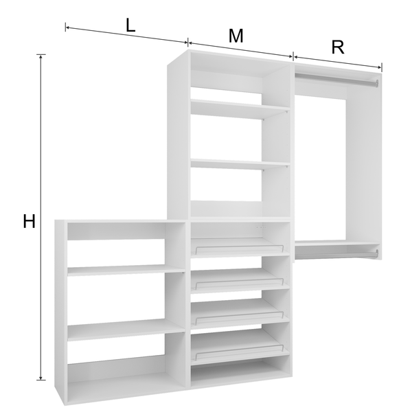 YChoiceMe Closet Organizer Kit