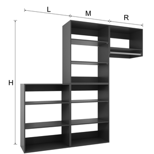 YChoiceMe Deluxe Closet System