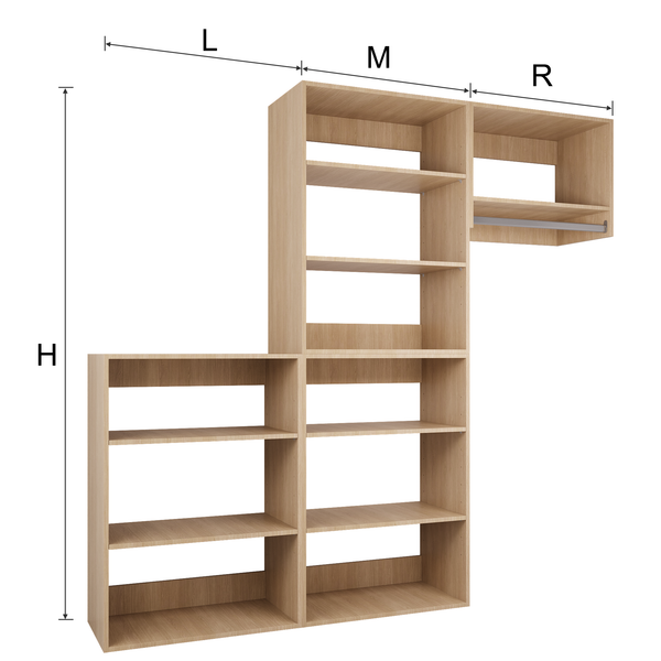 YChoiceMe Deluxe Closet System