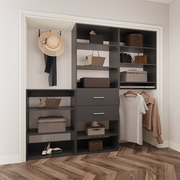 YChoiceMe Storage Cabinet With Drawers Set