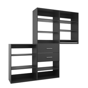 YChoiceMe Storage Cabinet With Drawers Set
