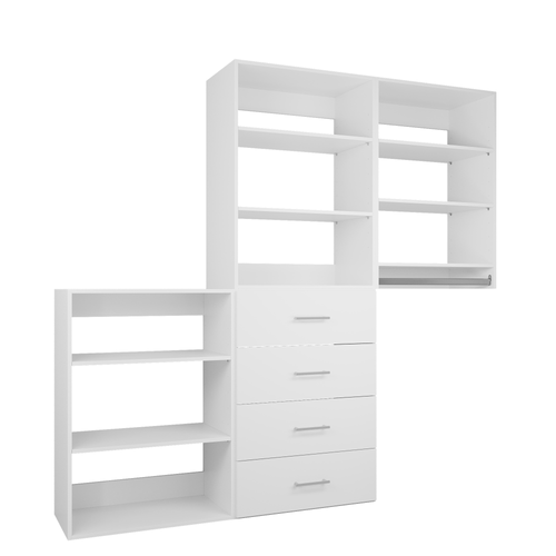 YChoiceMe Bedroom Closet System 3-Piece Kit