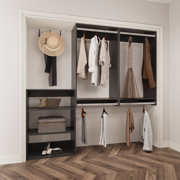 YChoiceMe EasyFit Closet Organization System