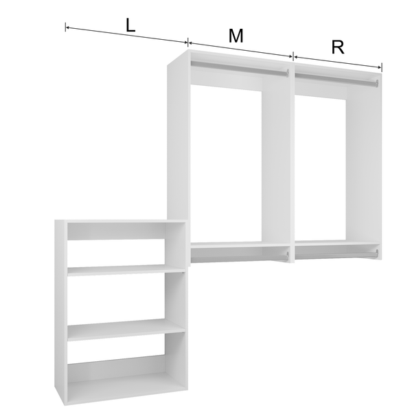 YChoiceMe EasyFit Closet Organization System