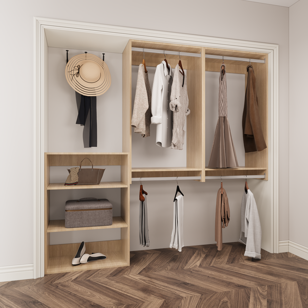 YChoiceMe EasyFit Closet Organization System