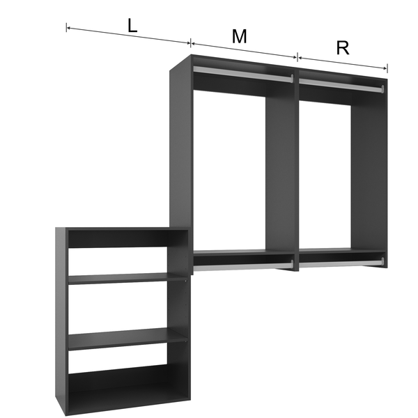 YChoiceMe EasyFit Closet Organization System