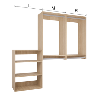 YChoiceMe EasyFit Closet Organization System