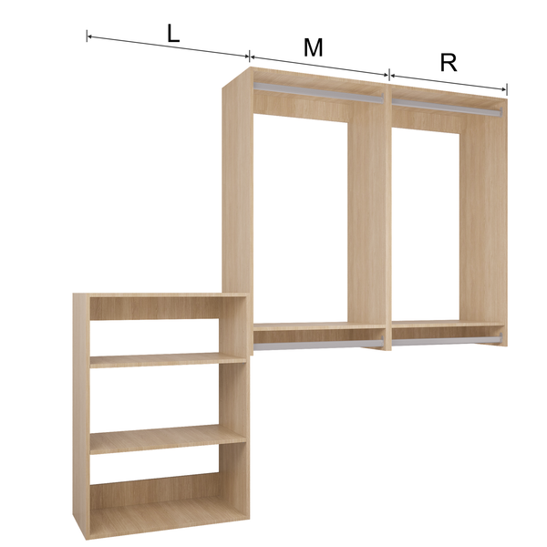 YChoiceMe EasyFit Closet Organization System