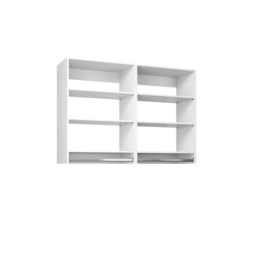 YChoiceMe Double-Open Hanging Wardrobe