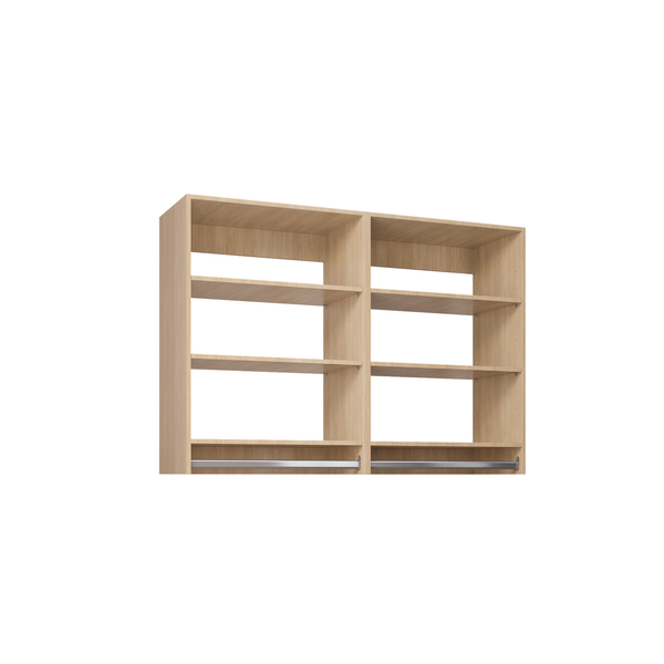 YChoiceMe Double-Open Hanging Wardrobe
