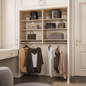 YChoiceMe Double-Open Hanging Wardrobe