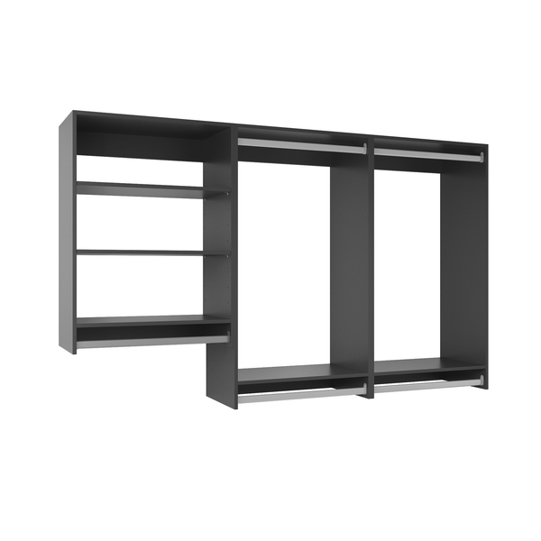 YChoiceMe 3-Piece Hanging Closet Organizer