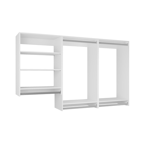 YChoiceMe 3-Piece Hanging Closet Organizer