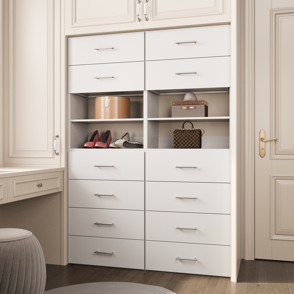 YChoiceMe Modern White Pantry