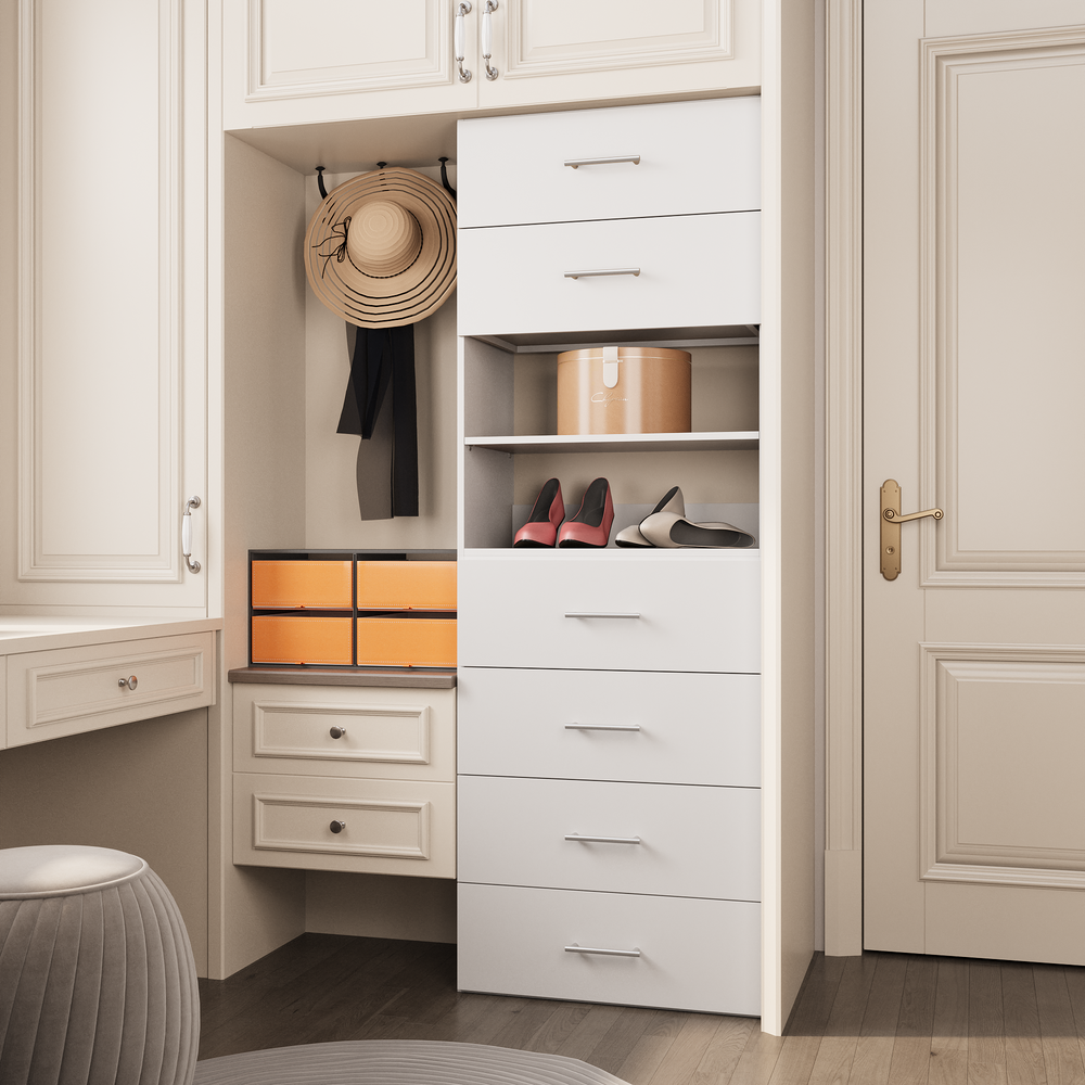 YChoiceMe Wooden Chest Of Drawers